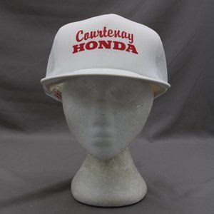 Vintage Screened Trucker Hat - Courtenay Honda - Adult Snapback